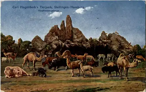 Hamburg-Stellingen - Carl Hagenbecks Tierpark -40134