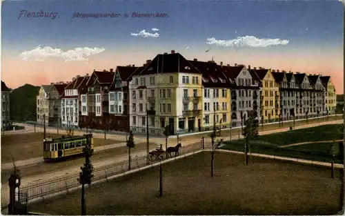 Flensburg - Jürgensgaarder und Bismarckstrasse -40546