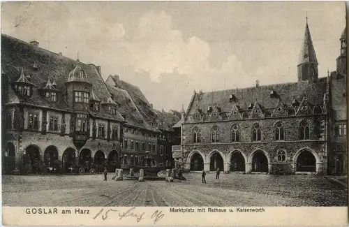 Goslar im Harz - Marktplatz -41256