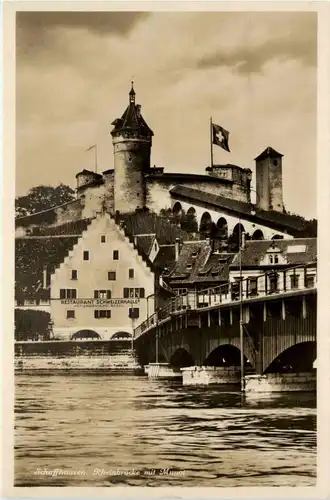 Schaffhausen - Rheinbrücke -412352