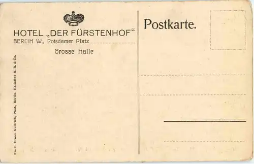 Berlin - Hotel der Fürstenhof -40672