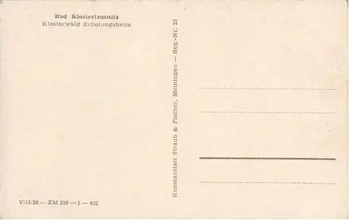 Bad Klosterlausitz - Klosterwald Erholungsheim -40222