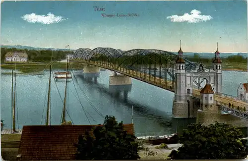 Tilsit - Königin Luise Brücke -413294