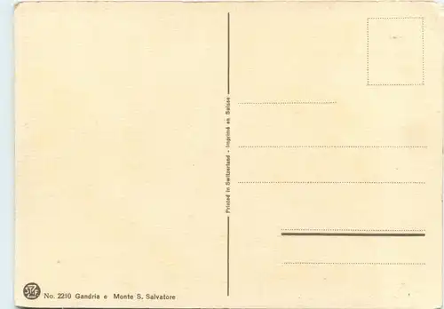 Gandria - Künstlerkarte -412426