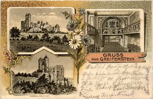Gruss aus Greiffenstein - Litho -412662