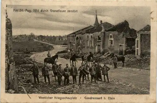 zerstörtes Condrecourt b Etain -412754