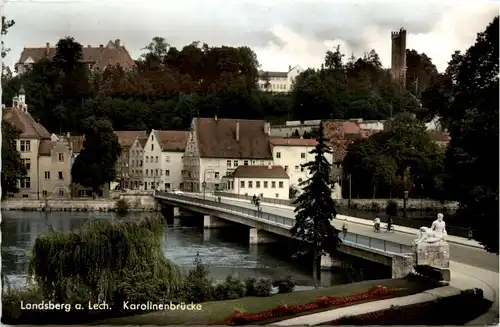 Landsberg am Lech - Karolinenbrücke -413930