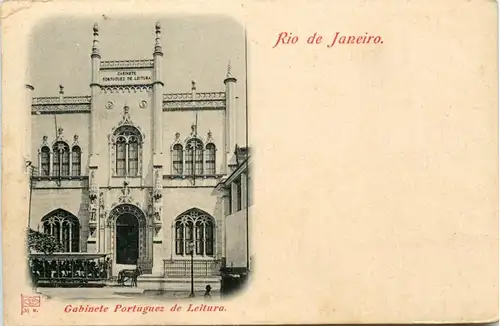 Rio de Janeiro 1899 - Gabinete Portuguez de Leitura -413350