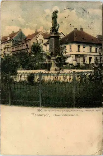 Hannover - Goseriedebrunnen -413994