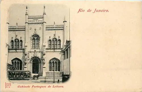 Rio de Janeiro 1899 - Gabinete Portuguez de Leitura -413352