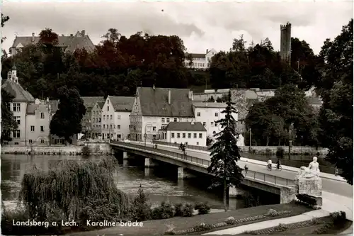 Landsberg am Lech - Karolinenbrücke -413896