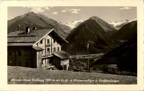 Alpengasthaus Rechtegg mit grossem Geiger -41450