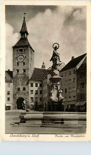 Landsberg am Lech - Partie am Hauptplatz -413764