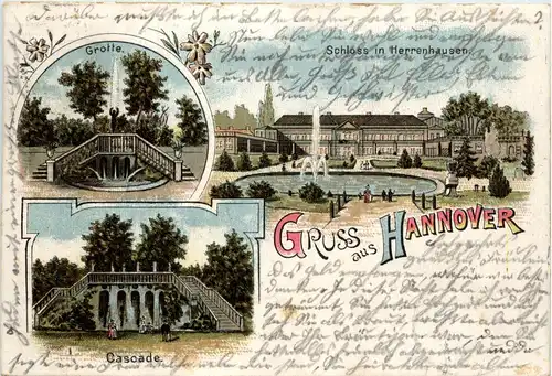 Gruss aus Hannover - Litho -414392