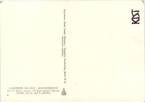 Landsberg am Lech - Malteserkirche -413660