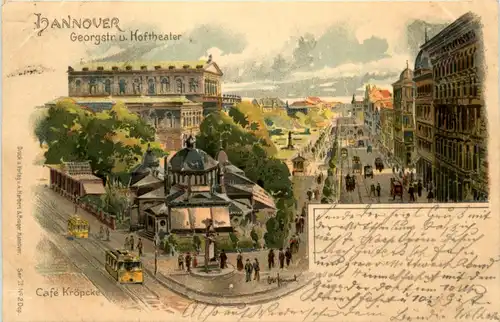 Gruss aus Hannover - Litho -414376