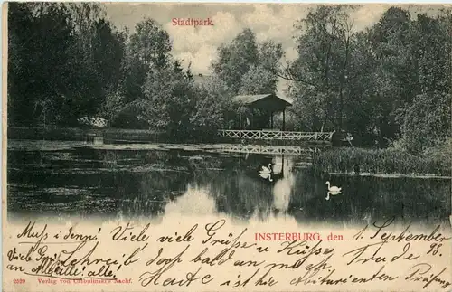 Insterburg - Stadtpark -413542