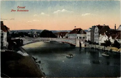 Cassel - Neue Fuldabrücke -414966