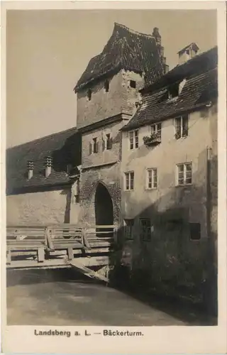 Landsberg am Lech - Bäckerturm -413842