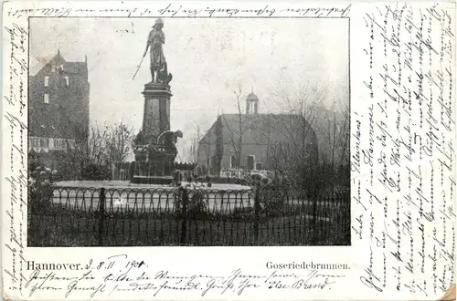 Hannover - Goseriedebrunnen -414576