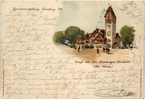 Landesausstellung Nürnberg 1896 -415062