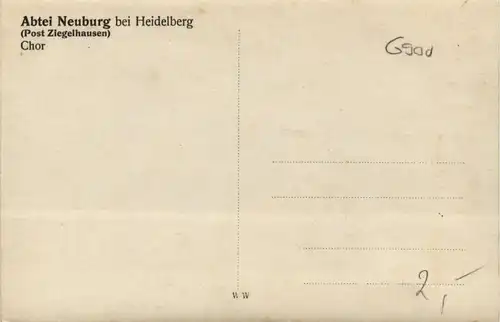 Abtei Neuburg bei Heidelberg -414586