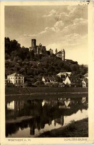 Wertheim - Schloss Ruine -415126