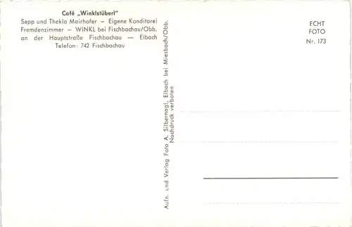 Winkl bei Fischbachau - Cafe Winklstüberl -415000