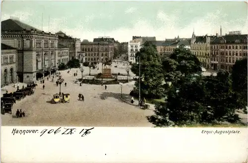 Hannover - Ernst August Platz -414542