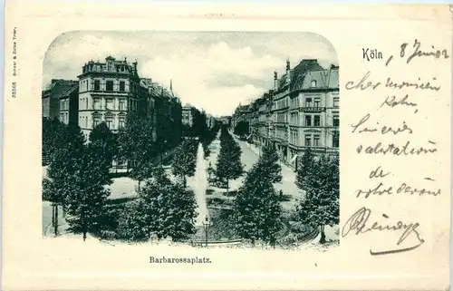 Köln - Barbarossaplatz -415254