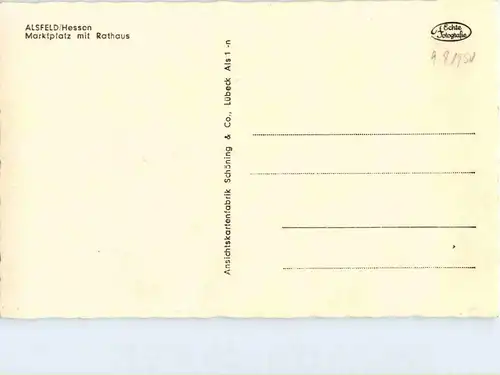 Alsfeld - Marktplatz -41572
