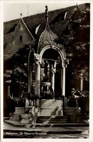 Kempten - St. Magnus Brunnen -415296