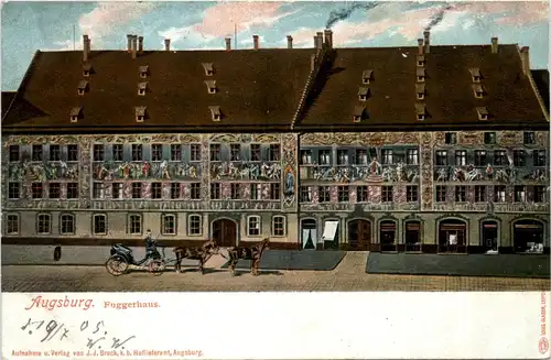 Augsburg - Fuggerhaus -416094