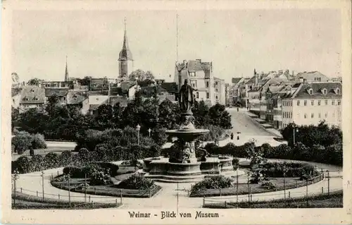 Weimar - Blick vom Museum -41610