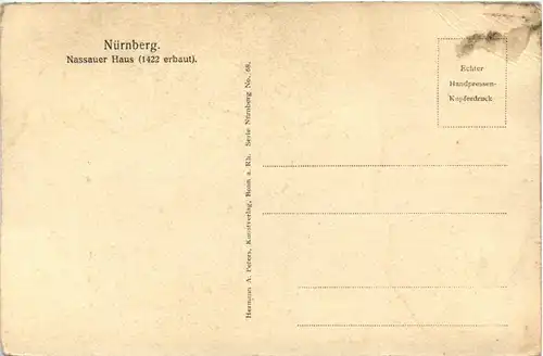 Nürnberg - Nassauer Haus -415060