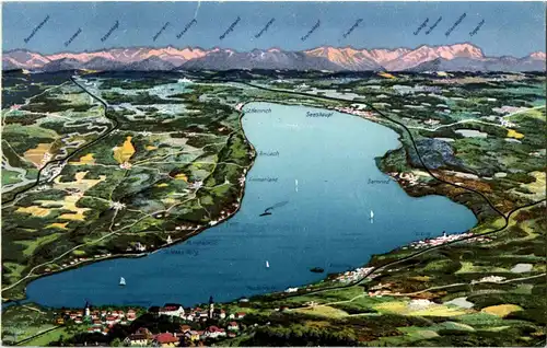 Panorama Starnberger See -41498