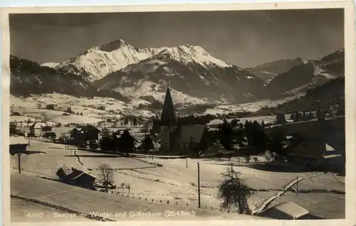 Saanen im Winter -415604