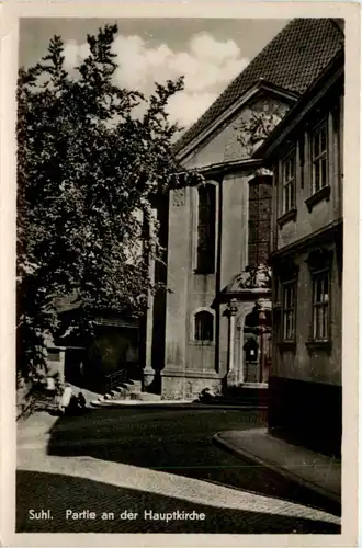 Suhl - Partie an der Hauptkirche -416264