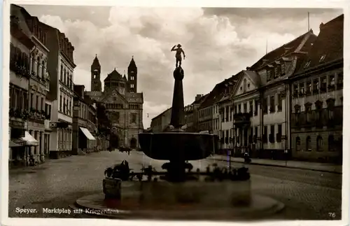 Speyer - Marktplatz -415234