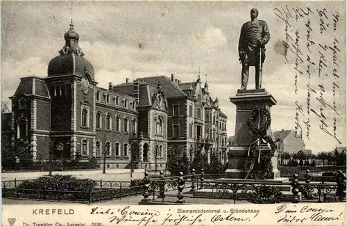 Krefeld - Bismarckdenkmal -415252