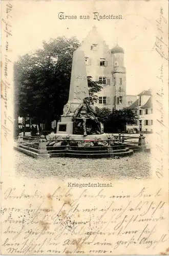 Gruss aus Radolfzell - Kriegerdenkmal -416512