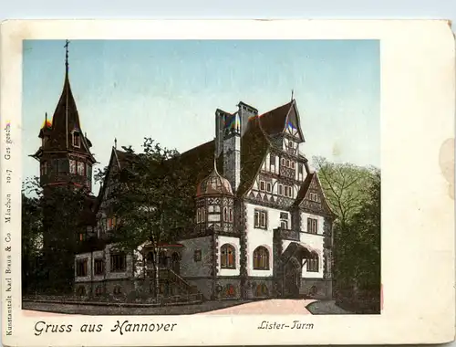 Gruss aus Hannover - Lister Turm -416284