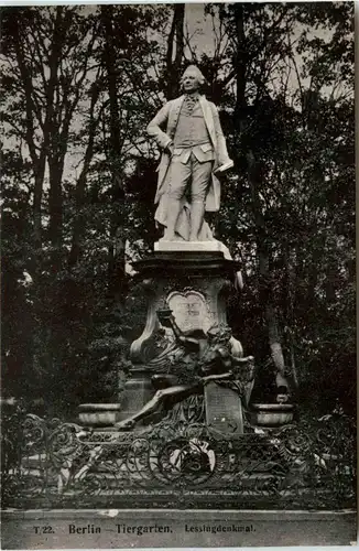 Berlin - Lessingdenkmal -416056