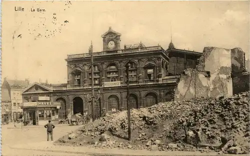 Lille - La gare - Feldpost -415634