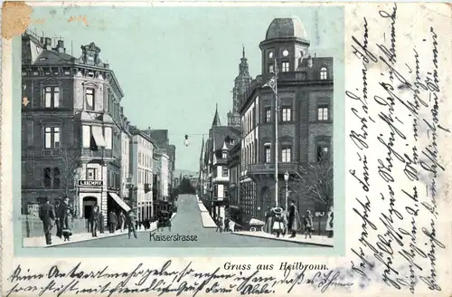 Gruss aus Heilbronn - Kaiserstrasse -416912