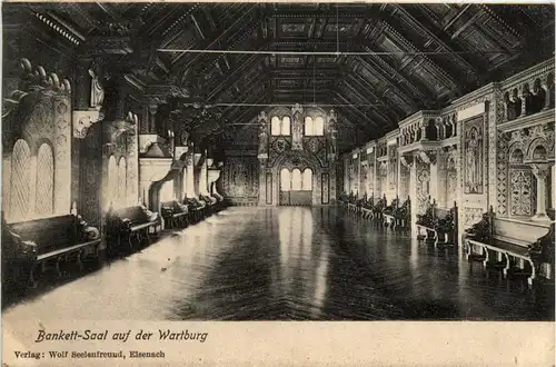 Bankett Saal auf der Wartburg -416846