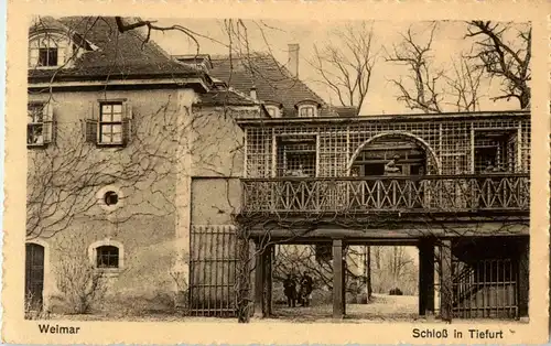 Weimar - Schloss in Tiefurt -41588