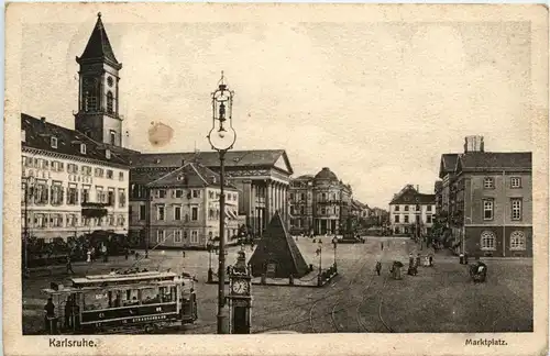 Karlsruhe - Marktplatz -416900