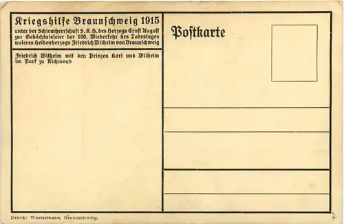 Braunschweig - Kriegshilfe 1915 -416386