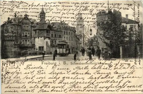 Freiburg - Schwabenthorbrücke -416580